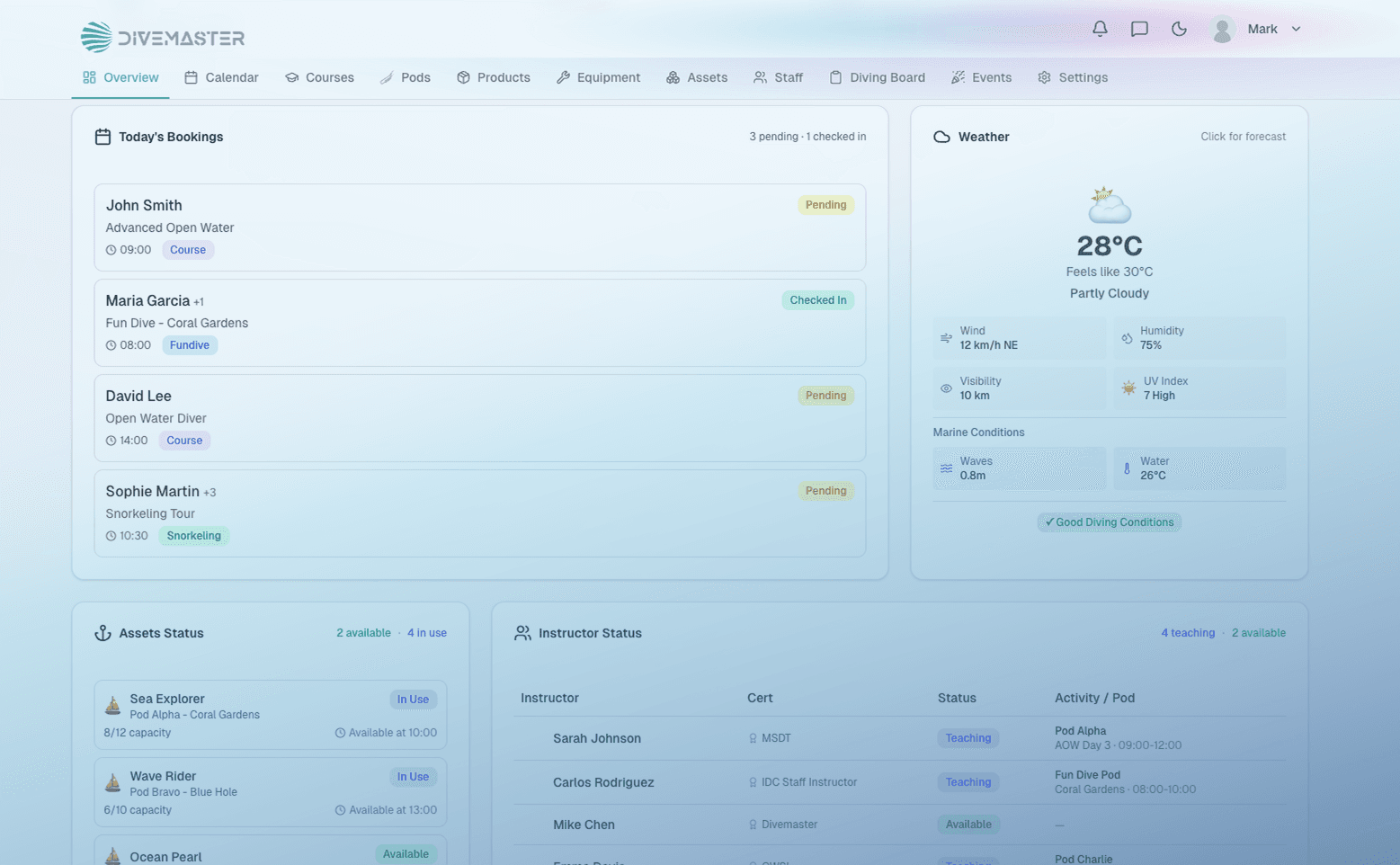 Divemaster screenshot