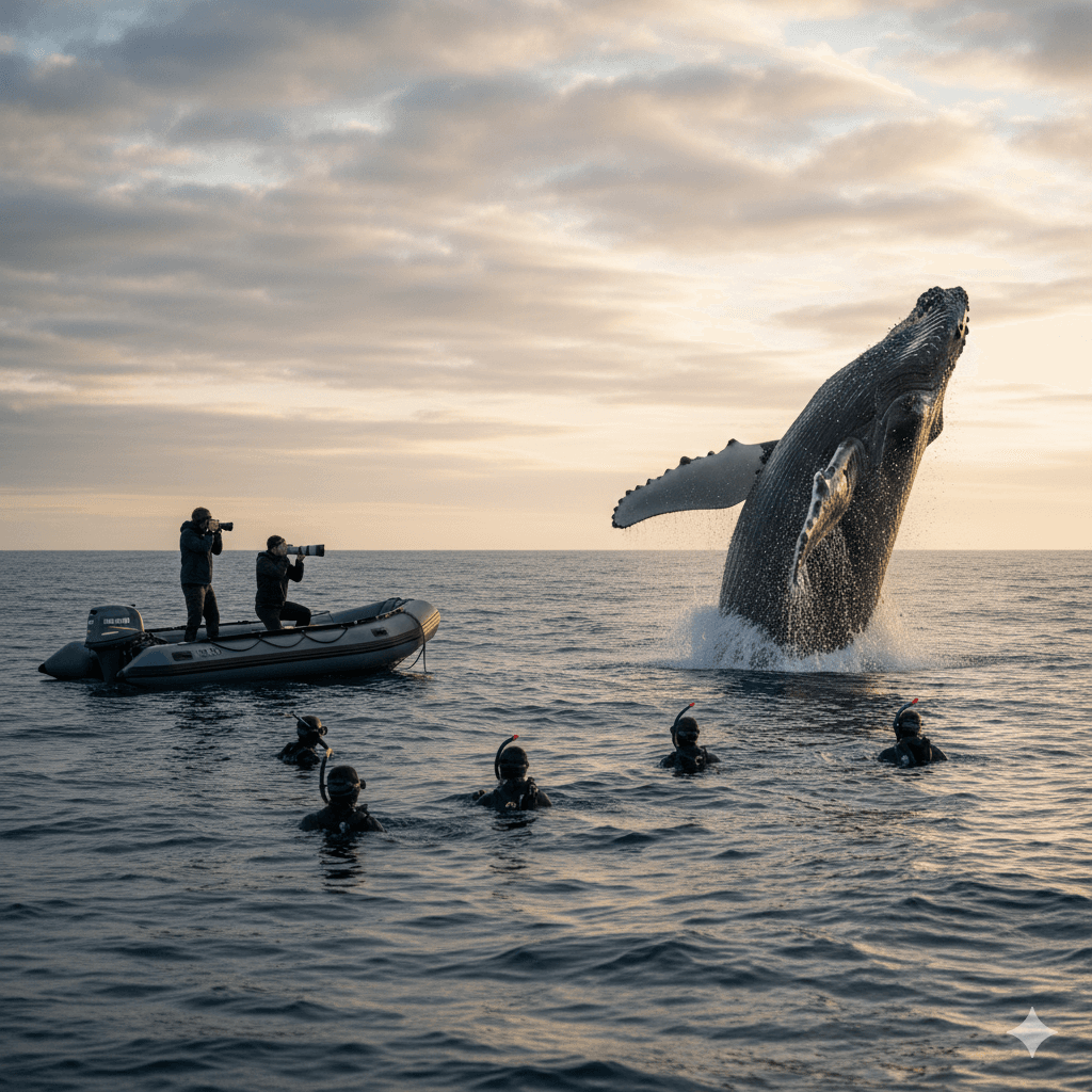 Ocean lifestyle background